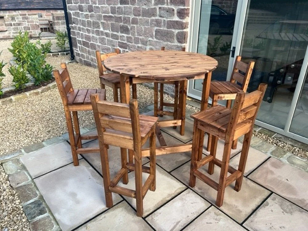 Alfresco Garden Furniture Set by Charles Taylor - 4 Seats - Image 4