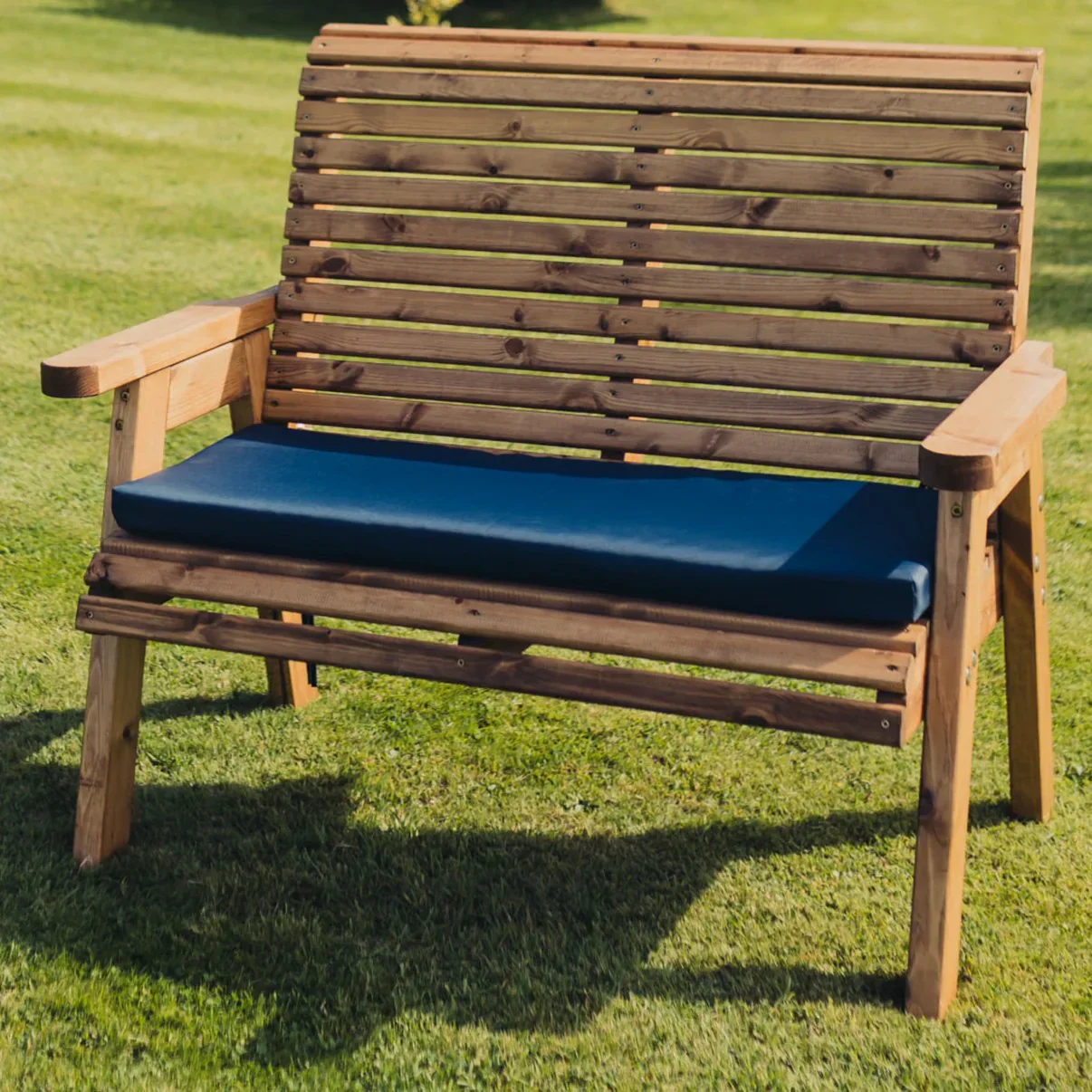 Amesbury Navy Waterproof 2 x Seat + 2 x Double Seat Cushions by Churnet Valley - N1C-2 N2C-2