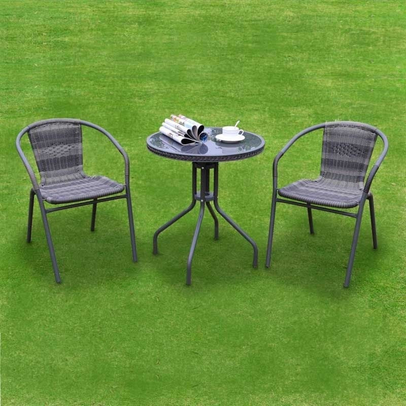 Avignon Garden Bistro Set by Croft - 2 Seats - Image 2