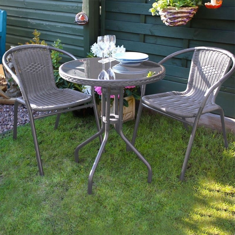 Avignon Garden Bistro Set by Croft - 2 Seats - Image 9
