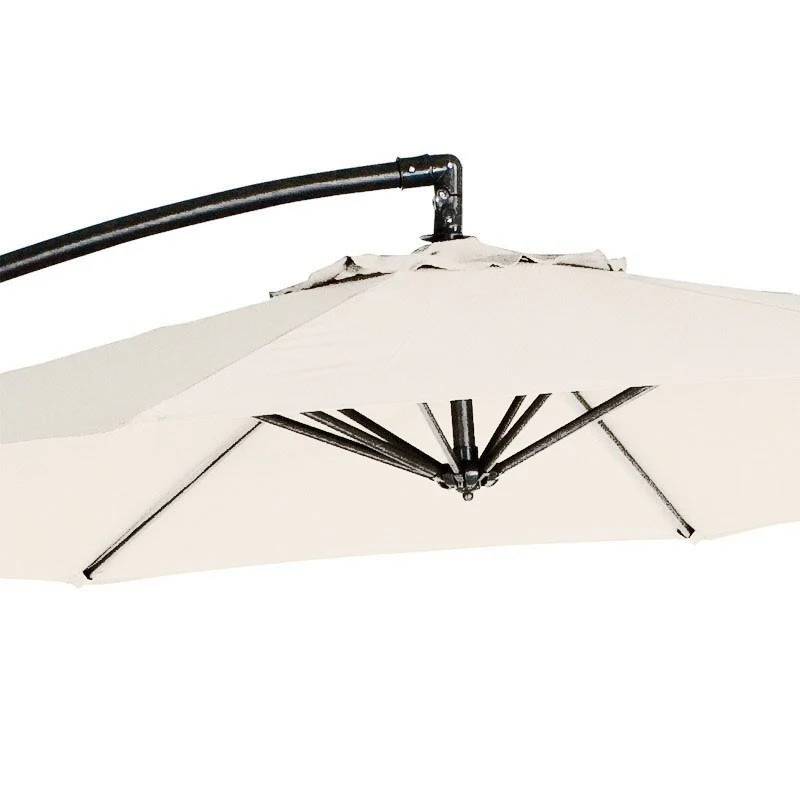 Essentials Garden Parasol by Croft - 3M Beige - Image 10