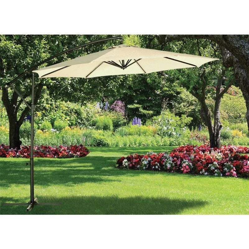 Essentials Garden Parasol by Croft - 3M Beige - Image 6
