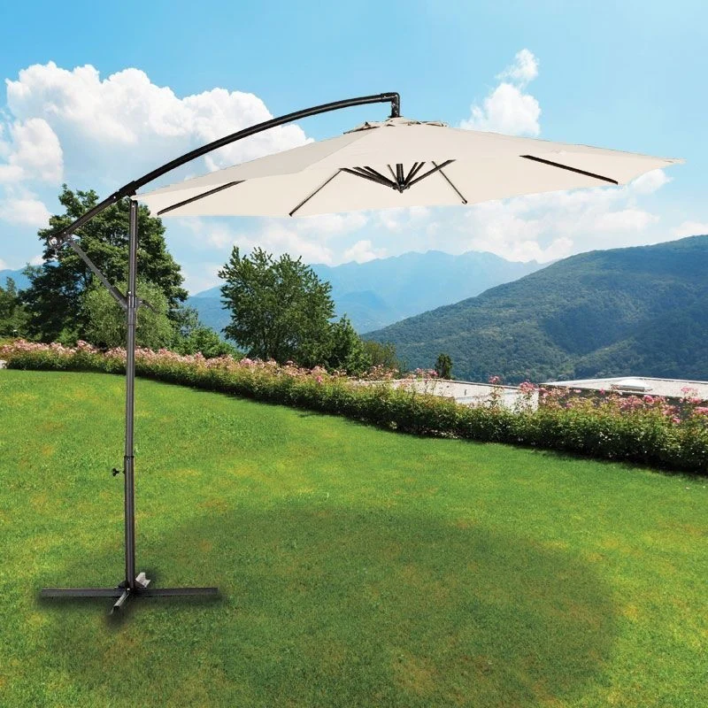 Essentials Garden Parasol by Croft - 3M Beige - Image 8