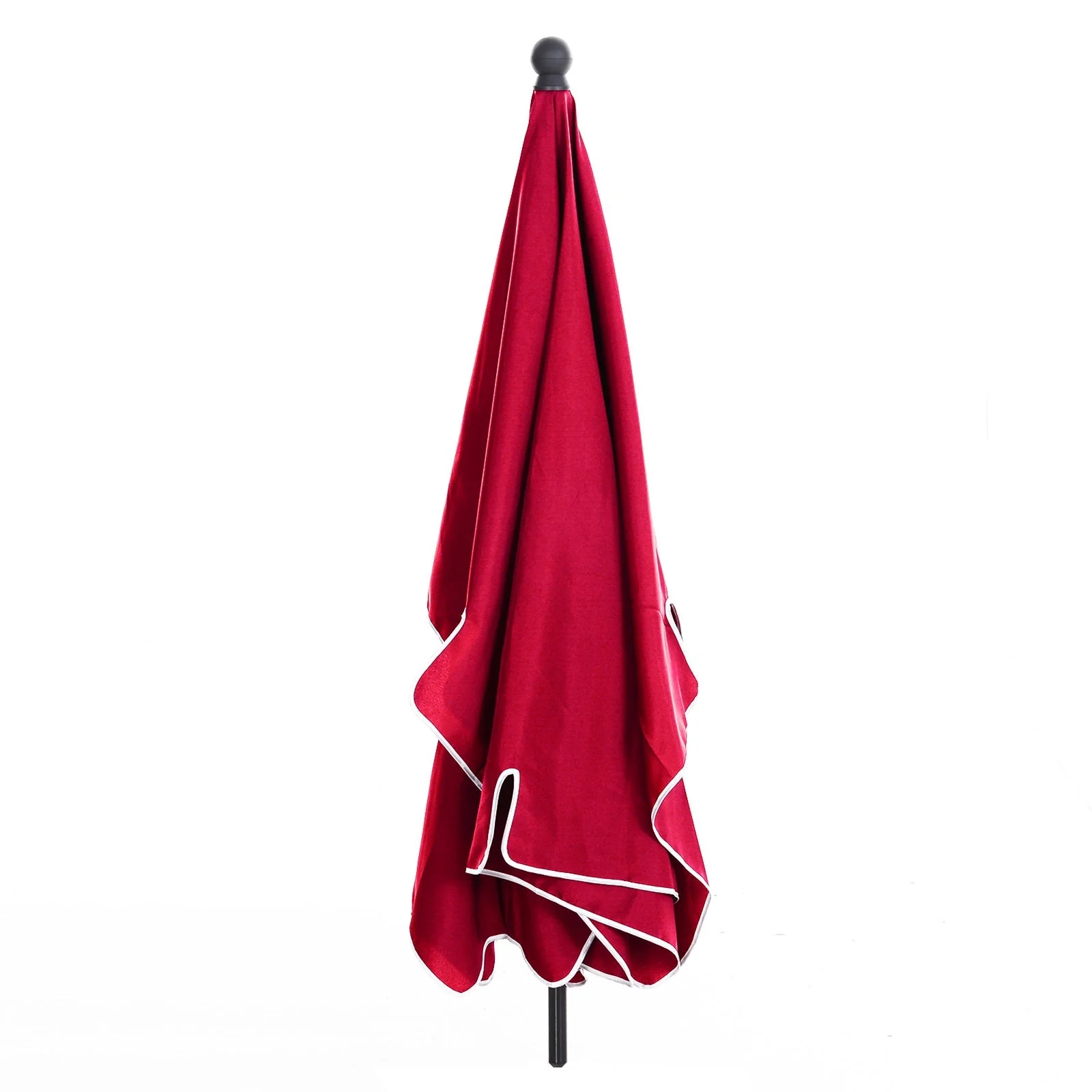 Garden Parasol Umbrella Red - Image 9