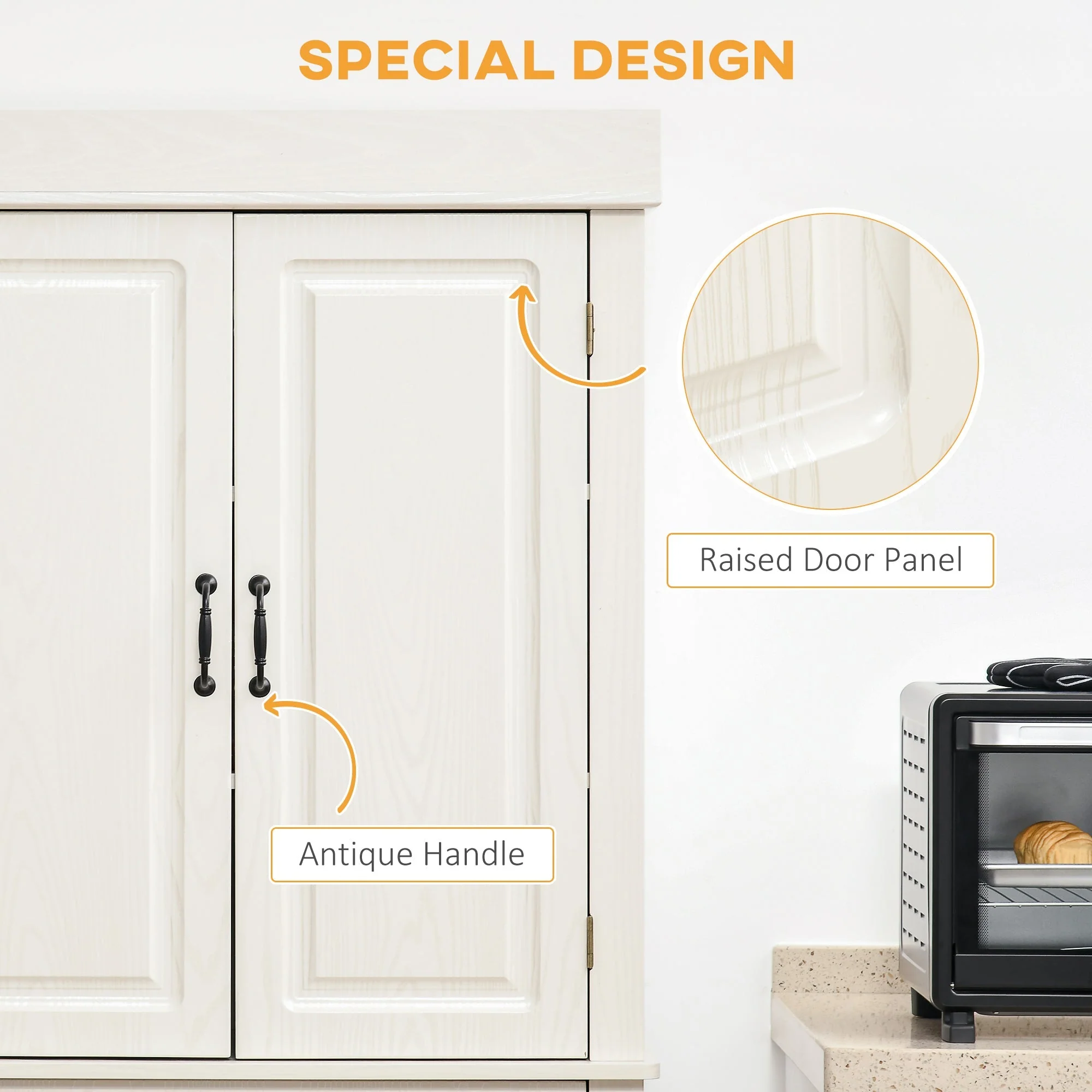 Kitchen Cupboard with 4 Doors - Image 4