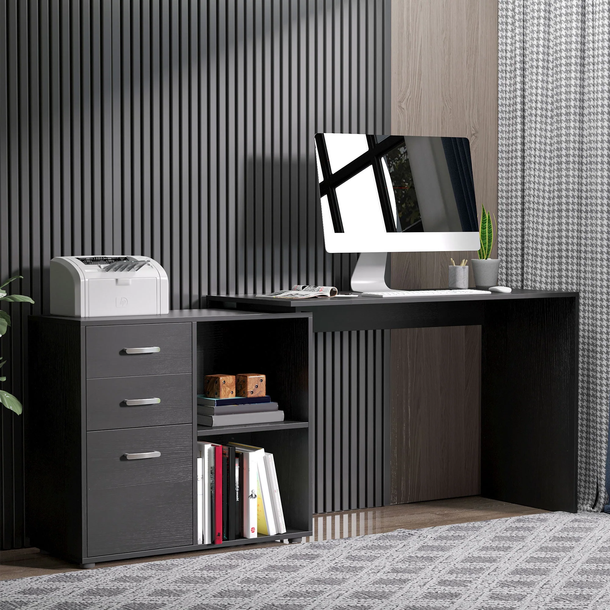 L-Shaped Computer Desk - Image 2