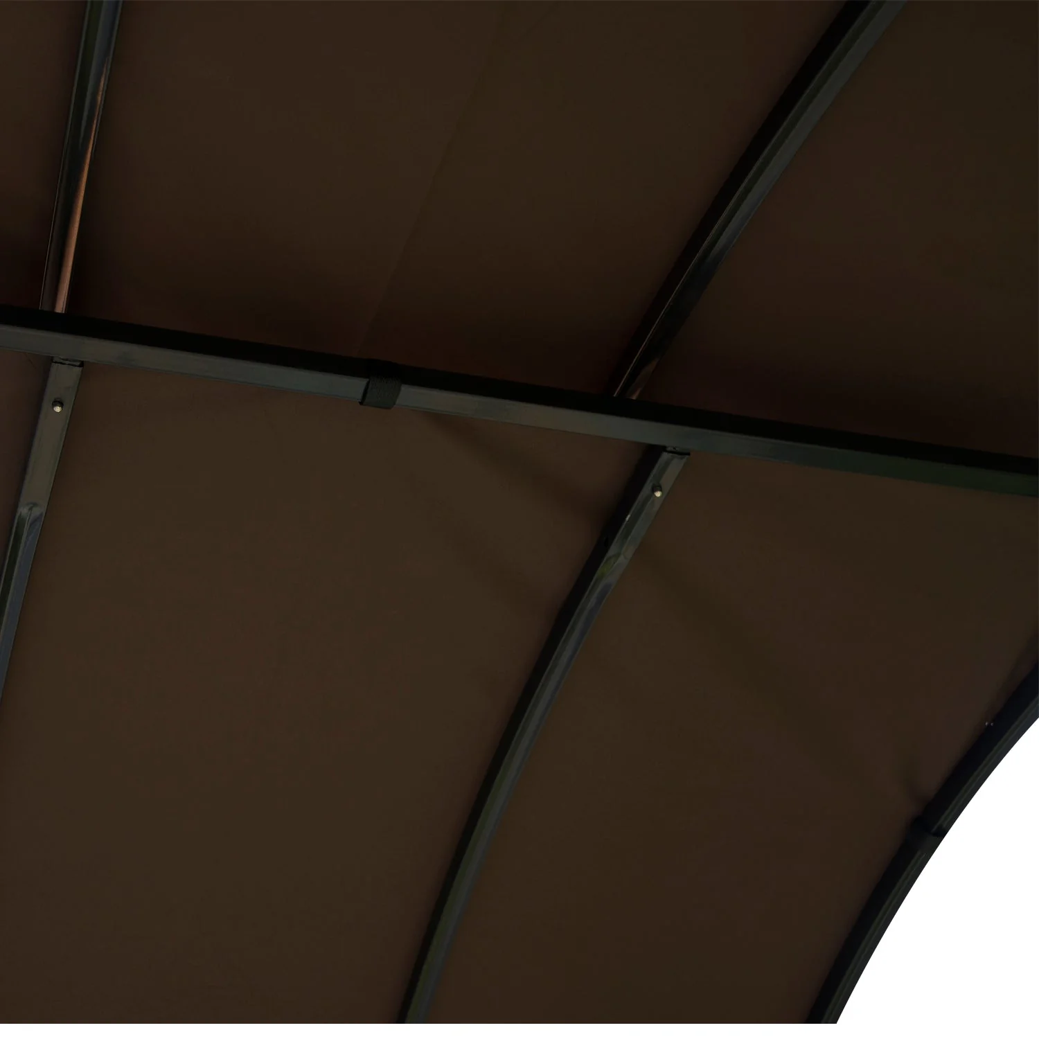 Outsunny 2.5 x 1.2M Metal BBQ Shelter - Coffee - Image 8