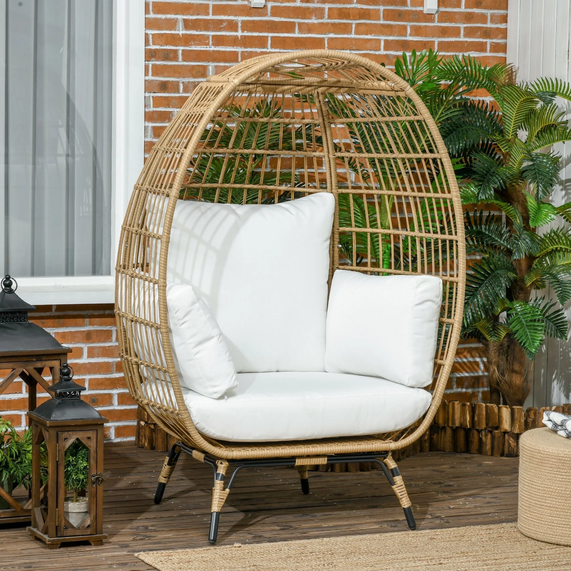 Rattan Outdoor Egg Chair