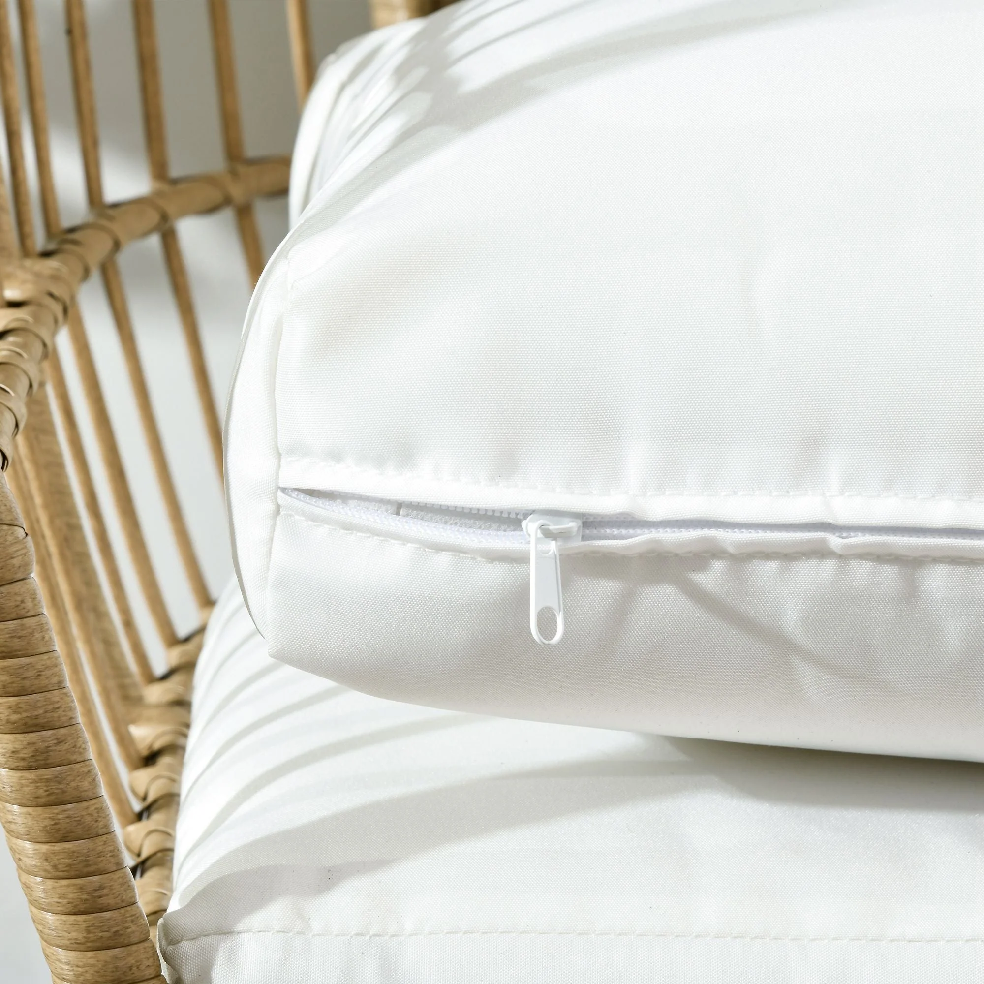 Rattan Outdoor Egg Chair - Image 9