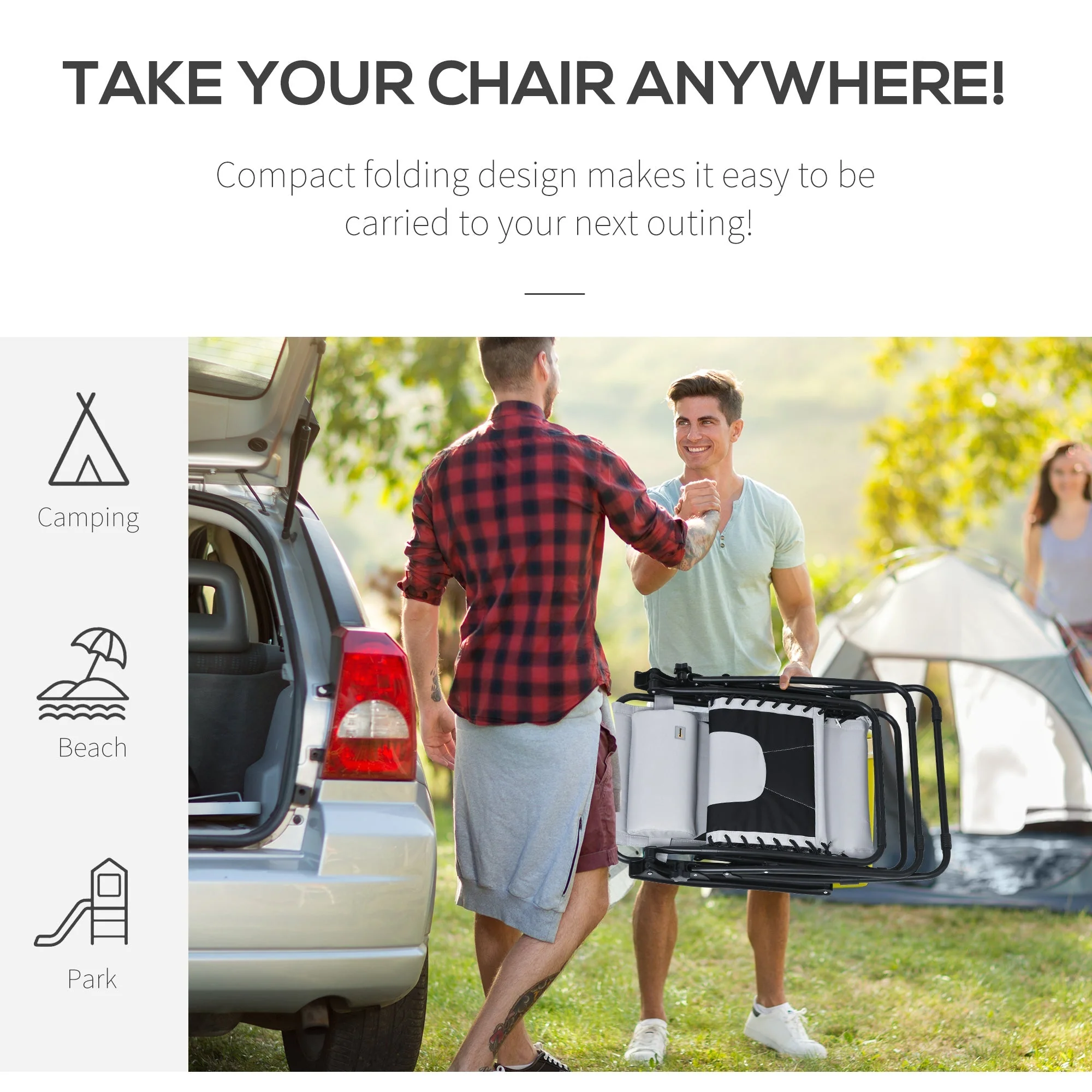Outsunny Zero Gravity Chair - Image 5