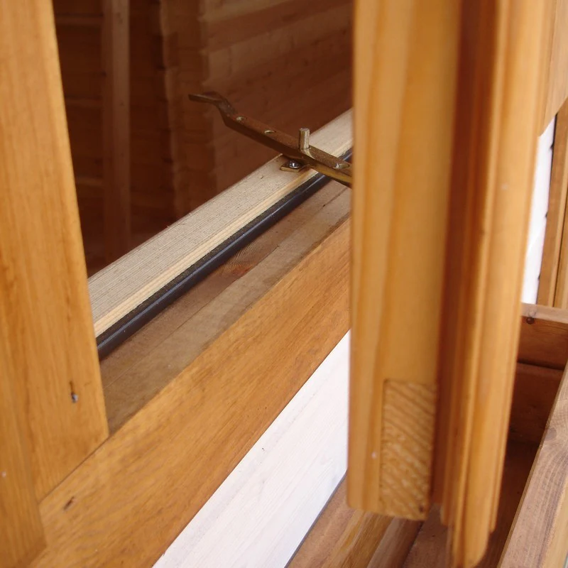 Shire Abbeyford 15' 6" x 11' 9" Apex Log Cabin - Premium 28mm Cladding Tongue & Groove - Image 3