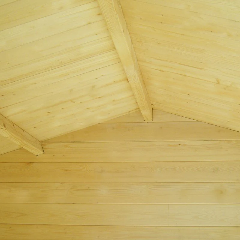 Barnsdale 8' x 8' 9" Apex Log Cabin - Premium 19mm Cladding Log Clad - Image 2