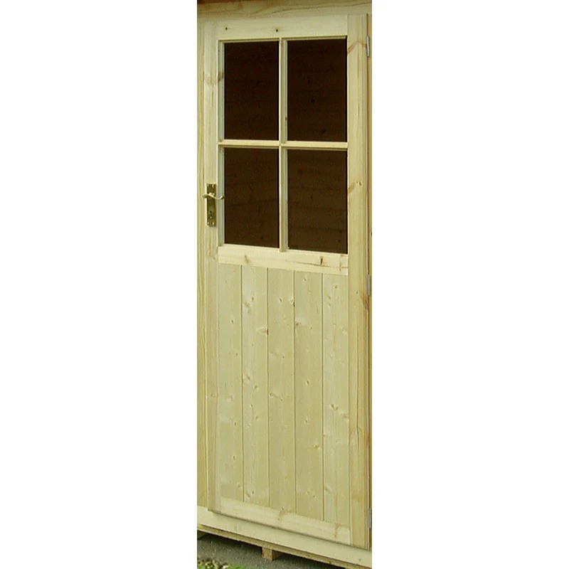 Shire Belham 7' 10" x 7' 10" Apex Log Cabin - Premium 70mm Cladding Tongue & Groove - Image 2