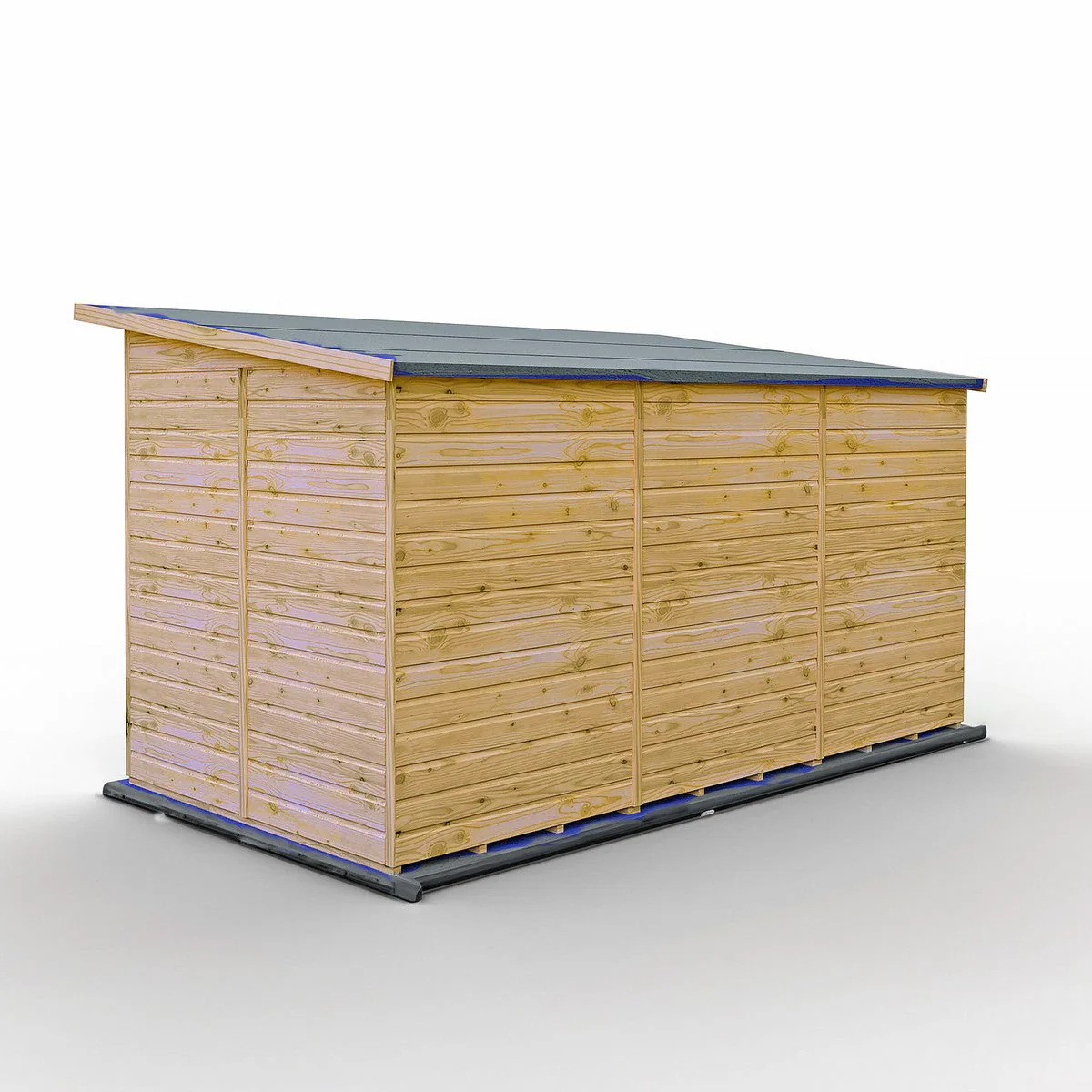 Shire Peony 7' 4" x 12' 3" Pent Summerhouse - Premium Dip Treated Shiplap - Image 7