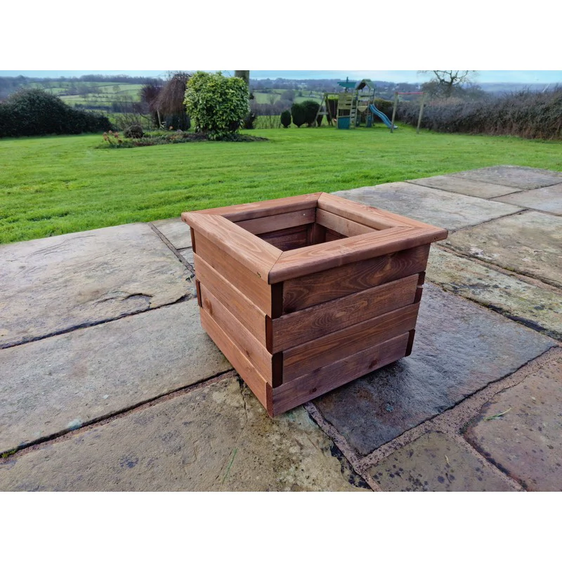 Swedish Redwood Garden Planter by Croft - Image 2